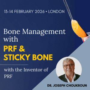 PRF Course in UK with Joseph Choukroun the inventor
