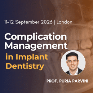 Complication management in implant dentistry course