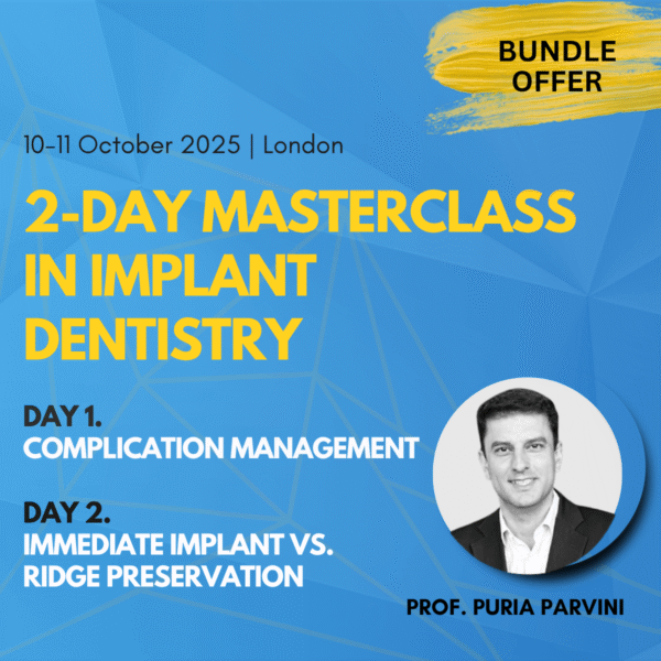 Implant Complications and Immediate Implants vs Ridge Preservation Course in London