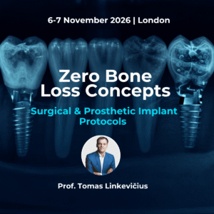 zero bone loss concepts course with Prof Tomas Linkevicius in London