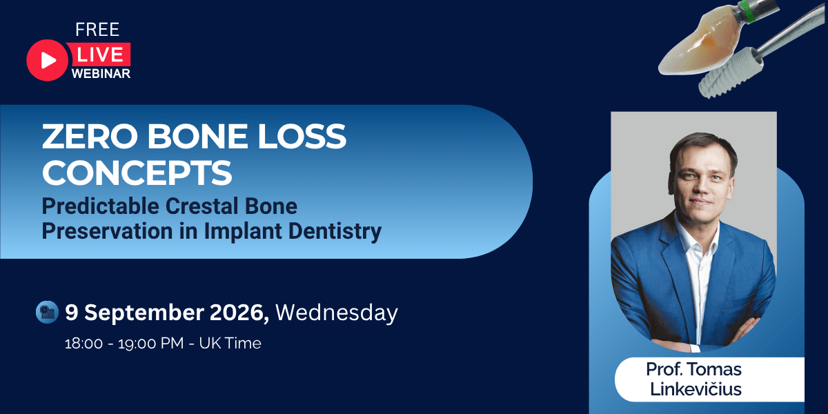 zero bone loss concepts course with Prof Tomas Linkevicius in London